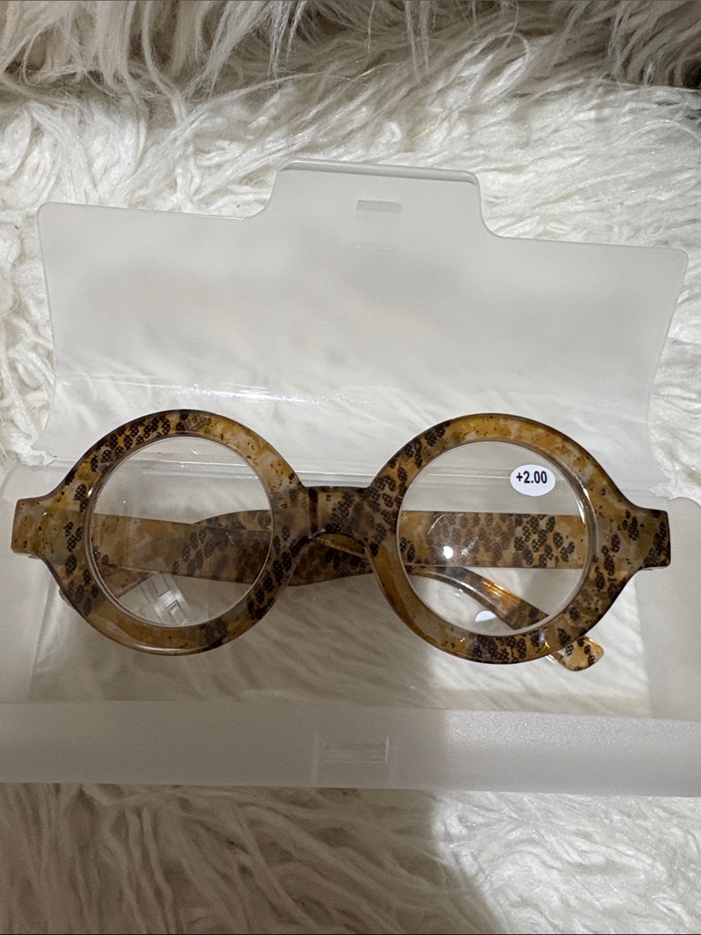 Source Unknown Round Reading Glasses - Brown Tortoiseshell